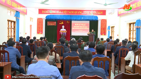 Bồi dưỡng chuy&ecirc;n m&ocirc;n nghiệp vụ cho Ch&iacute;nh trị vi&ecirc;n Ban CHQS cấp x&atilde;
