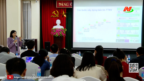 Tập huấn x&acirc;y dựng v&agrave; phổ biến bản tin thời tiết n&ocirc;ng vụ