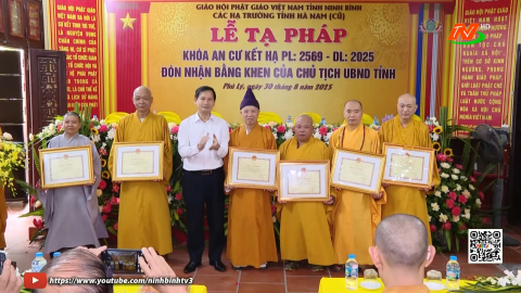 Lễ tạ ph&aacute;p kh&oacute;a an cư kiết hạ phật lịch 2569 - dương lịch 2025