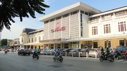 Đường sắt giảm t&agrave;u Bắc - Nam