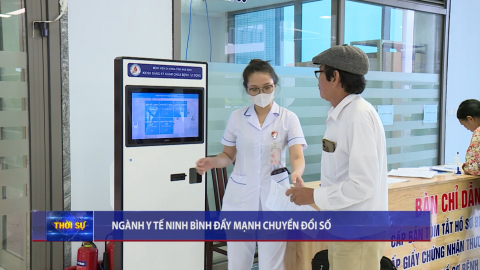 Ng&agrave;nh y tế Ninh B&igrave;nh đẩy mạnh chuyển đổi số
