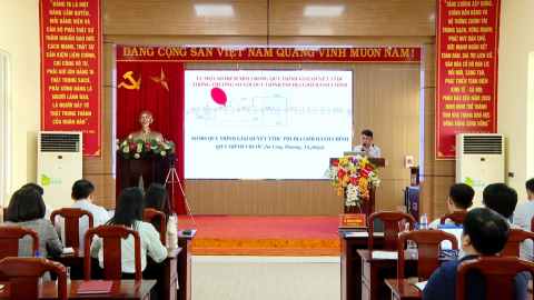Tiếp nhận, trả kết quả giải quyết TTHC phi địa giới h&agrave;nh ch&iacute;nh