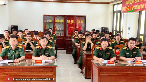 Ban CHQS Y&ecirc;n M&ocirc; đơn vj dẫn đầu phong tr&agrave;o thi đua quyết thắng