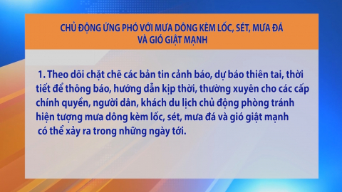 Chủ động ứng ph&oacute; với mưa d&ocirc;ng k&egrave;m lốc, s&eacute;t, mưa đ&aacute; v&agrave; gi&oacute; giật mạnh
