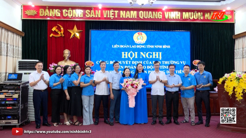 C&ocirc;ng bố quyết định th&agrave;nh lập c&ocirc;ng đo&agrave;n phường Duy Ti&ecirc;n