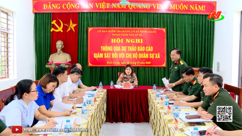 Th&ocirc;ng b&aacute;o dự thảo kết quả gi&aacute;m s&aacute;t