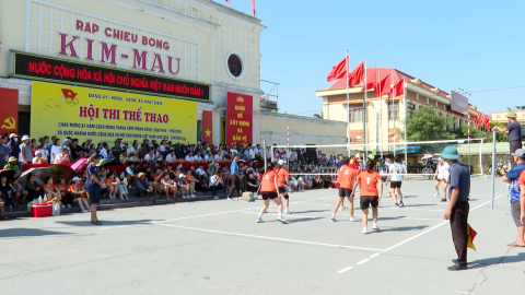 Hội thi thể thao x&atilde; Ph&aacute;t Diệm 