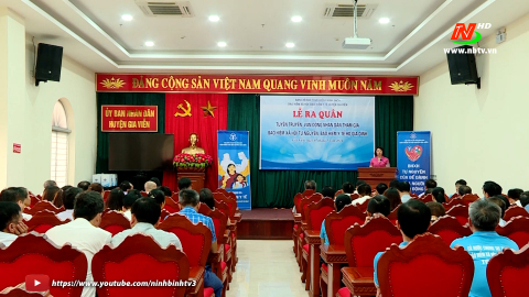 Gia Viễn ra qu&acirc;n tuy&ecirc;n truyền, vận động nh&acirc;n d&acirc;n tham gia BHXH tự nguyện, BHYT hộ gia đ&igrave;nh