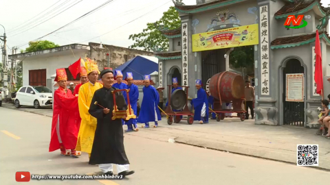 Lễ hội truyền thống đ&igrave;nh T&acirc;n Cốc
