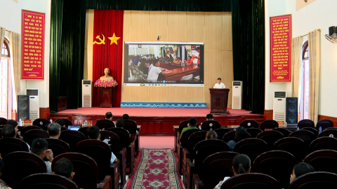 X&atilde; Y&ecirc;n M&ocirc; sơ kết hoạt động của tổ c&ocirc;ng nghệ số cộng đồng