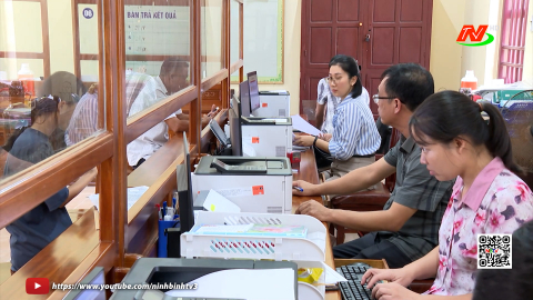 N&acirc;ng cao chất lượng giải quyết thủ tục h&agrave;nh ch&iacute;nh