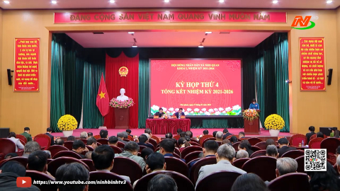 HĐND x&atilde; Nho Quan tổng kết nhiệm kỳ 2021 - 2026