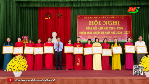 X&atilde; Kh&aacute;nh Hội tổng kết năm học 2025 - 2026