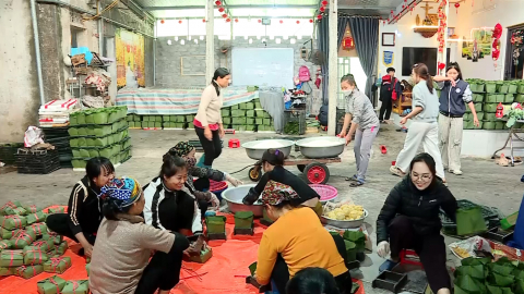 Xu&acirc;n đang về tr&ecirc;n miền qu&ecirc; Nam Trực
