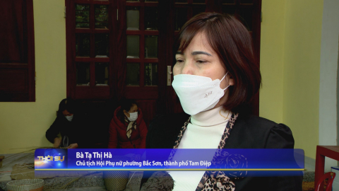 Phụ nữ phường Bắc Sơn thi đua ph&aacute;t triển kinh tế