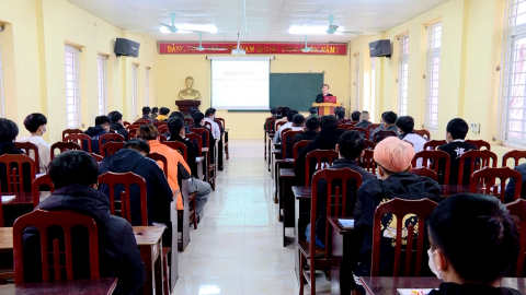 Hoa Lư bồi dưỡng kết nạp Đảng cho Thanh ni&ecirc;n nhập ngũ năm 2022