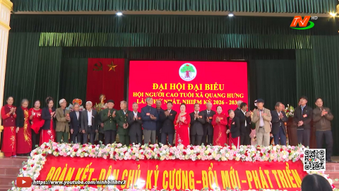 Đại hội đại biểu Hội Người cao tuổi x&atilde; Quang Hưng lần thứ Nhất 