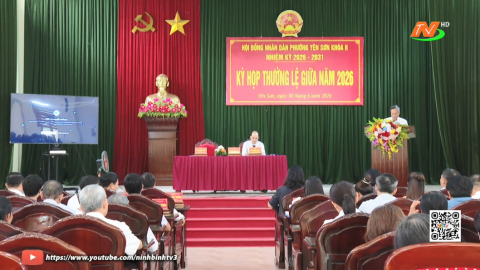 HĐND phường Y&ecirc;n Sơn tổ chức kỳ họp thường lệ giữa năm 2026