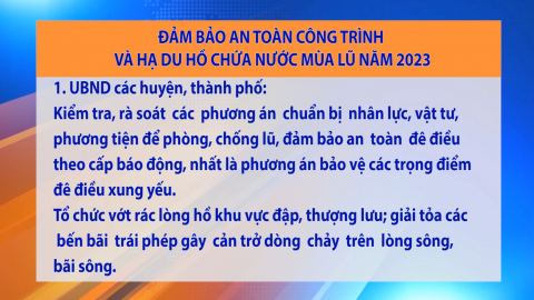 Thời sự Trưa NinhBinhTV - 23/05/2023