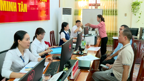 X&atilde; Minh T&acirc;n đưa nghị quyết của Đảng v&agrave;o cuộc sống