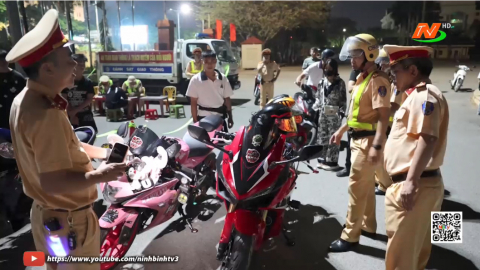 Ngăn ngừa vi phạm giao th&ocirc;ng buổi tối