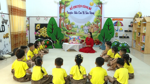 C&acirc;u chuyện "Gấu con bị s&acirc;u răng"