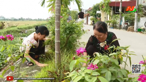 Phụ nữ Y&ecirc;n Từ chung tay bảo vệ m&ocirc;i trường n&ocirc;ng th&ocirc;n