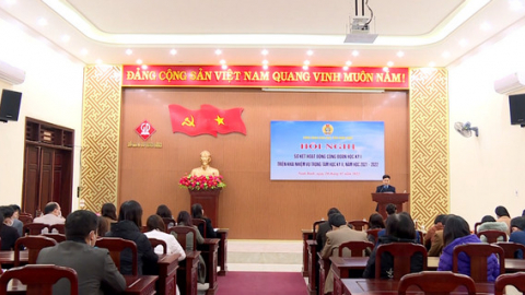 Triển khai nhiệm vụ c&ocirc;ng đo&agrave;n ng&agrave;nh gi&aacute;o dục học kỳ II