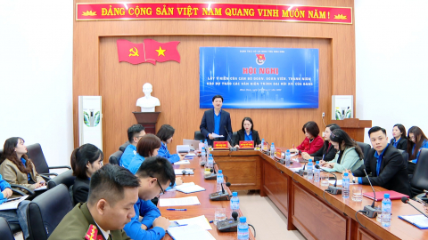 Tỉnh Đo&agrave;n Ninh B&igrave;nh lấy &yacute; kiến đ&oacute;ng g&oacute;p Dự thảo văn kiện Đại hội XIV của Đảng