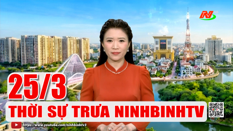 Thời sự Trưa NinhBinhTV - 25/3/2026