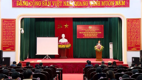 LĐLĐ huyện Nho Quan tổng kết hoạt động C&ocirc;ng đo&agrave;n năm 2021