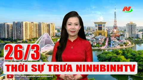 Thời sự Trưa NinhBinhTV - 26/3/2026