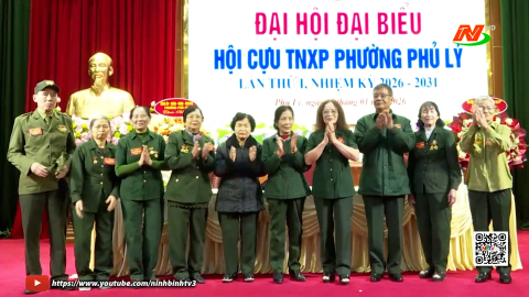 Đại hội đại biểu Hội Cựu TNXP phường Phủ L&yacute; nhiệm kỳ 2026-2031