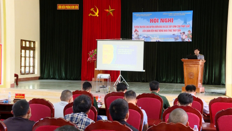 Tuy&ecirc;n truyền về chủ quyền biển, đảo cho ngư d&acirc;n Kim Sơn