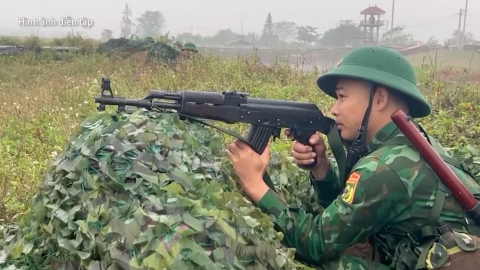 Bộ đội Bi&ecirc;n ph&ograve;ng tỉnh diễn tập chiến thuật cấp đồn Bi&ecirc;n ph&ograve;ng năm 2025