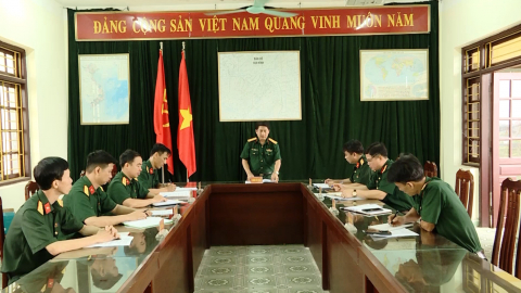 Ban CHQS huyện Y&ecirc;n Kh&aacute;nh: Học B&aacute;c gắn với nhiệm vụ được giao