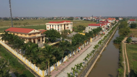 X&acirc;y dựng m&ocirc;i trường xanh ở Kh&aacute;nh Thịnh
