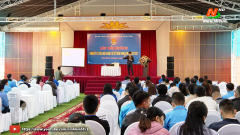 Lớp bồi dưỡng nghiệp vụ c&aacute;n bộ Đo&agrave;n cơ sở năm 2021