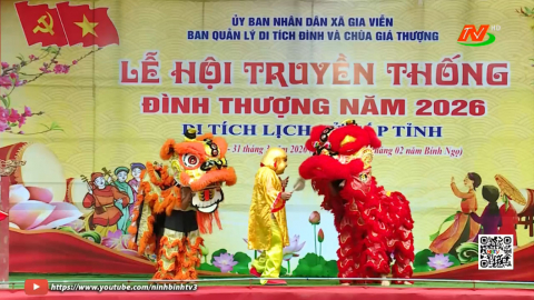 Lễ hội truyền thống đ&igrave;nh Thượng x&atilde; Gia Viễn
