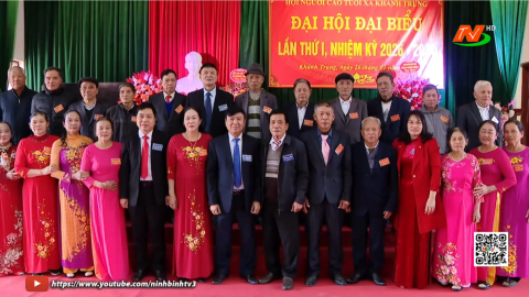 Đại hội đại biểu Hội Người cao tuổi x&atilde; Kh&aacute;nh Trung nhiệm kỳ 2026 - 2031