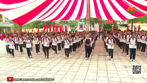 Khai mạc Đại hội Thể dục thể thao x&atilde; B&igrave;nh Sơn lần thứ I