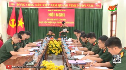Ra Nghị quyết l&atilde;nh đạo thực hiện nhiệm vụ 6 th&aacute;ng cuối năm 2026