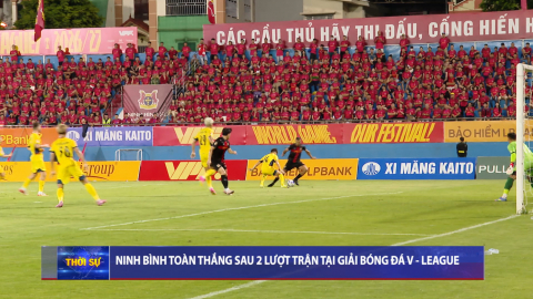Ninh B&igrave;nh to&agrave;n thắng sau 2 lượt trận tại giải b&oacute;ng đ&aacute; V-League