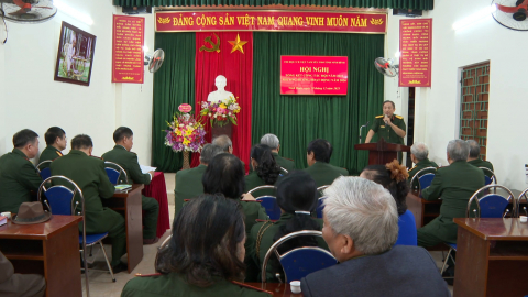 Chi hội Cựu chiến binh Việt Nam y&ecirc;u thơ tỉnh Ninh B&igrave;nh tổng kết