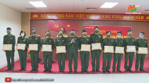 Ph&ograve;ng Hậu cần, Bộ CHQS tỉnh tổng kết năm 2021