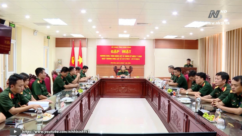 Bộ CHQS tỉnh gặp mặt thương binh, con liệt sĩ