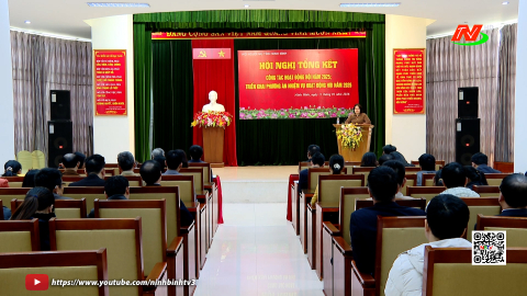 Hội Người m&ugrave; tỉnh Ninh B&igrave;nh tổng kết c&ocirc;ng t&aacute;c năm 2025