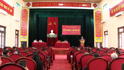 HĐND c&aacute;c phường, x&atilde; tổ chức kỳ họp thường lệ cuối năm 2025