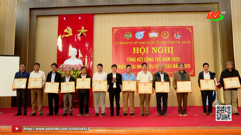 Ủy ban MTTQ Việt Nam x&atilde; Kh&aacute;nh Nhạc tổng kết c&ocirc;ng t&aacute;c năm 2025