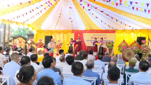 Khai mạc Lễ hội truyền thống đền X&aacute;m